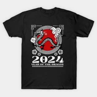 Year of the dragon 2024 Chinese new year T-Shirt